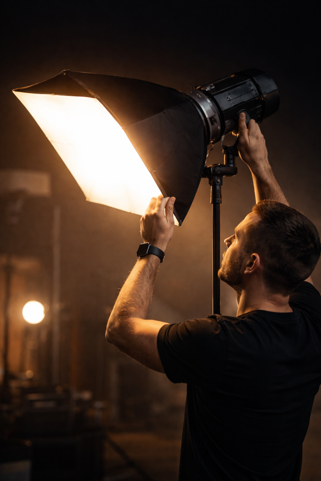 Asistencia de iluminación / configuración de cámara